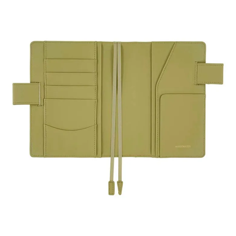 Hobonichi | Agenda Hobonichi Techo A6 Leather: Sage Green 2027