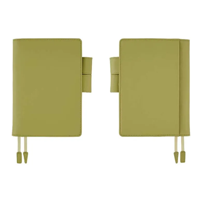 Hobonichi | Agenda Hobonichi Techo A6 Leather: Sage Green 2027