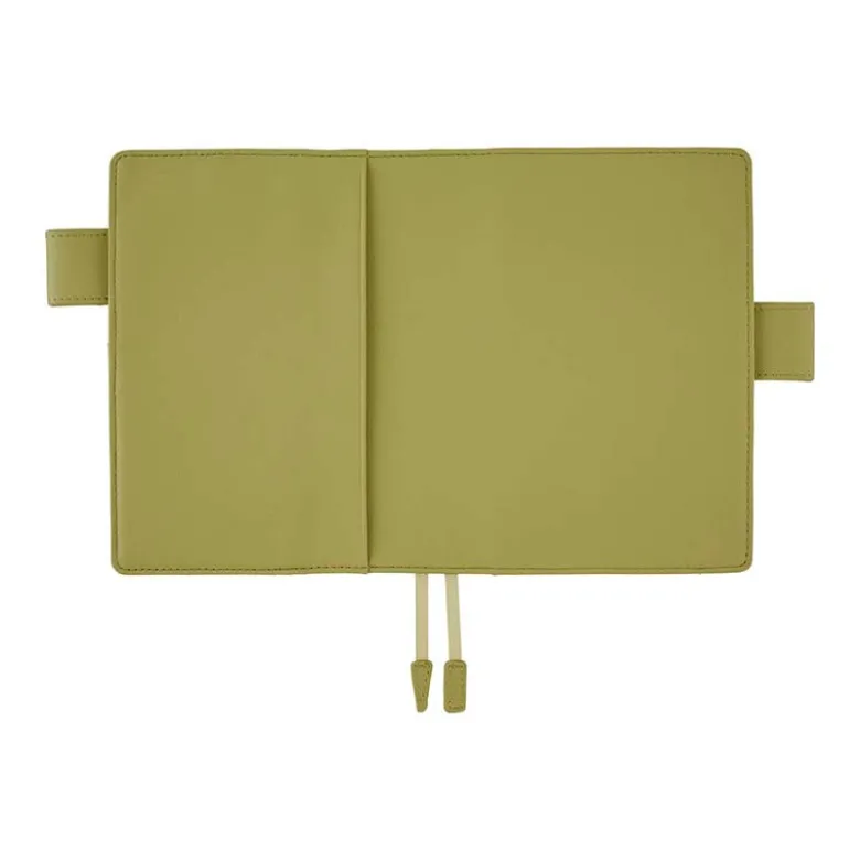 Hobonichi | Agenda Hobonichi Techo A6 Leather: Sage Green 2027