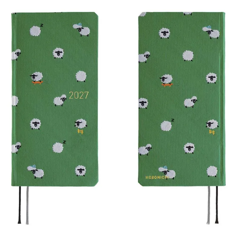 Hobonichi | Agenda Hobonichi Weeks Bow & Tie: Sheep Sheep Sheep 2027