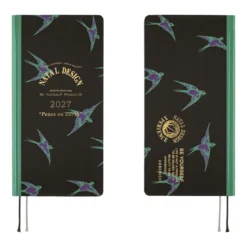 Hobonichi | Agenda Hobonichi Weeks Natal Design: Lucky Swallow 2027