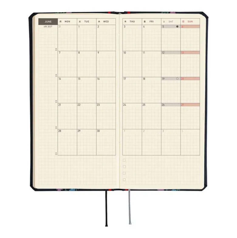 Hobonichi | Agenda Hobonichi Weeks Yoshie Watanabe: Petit Bloom 2027
