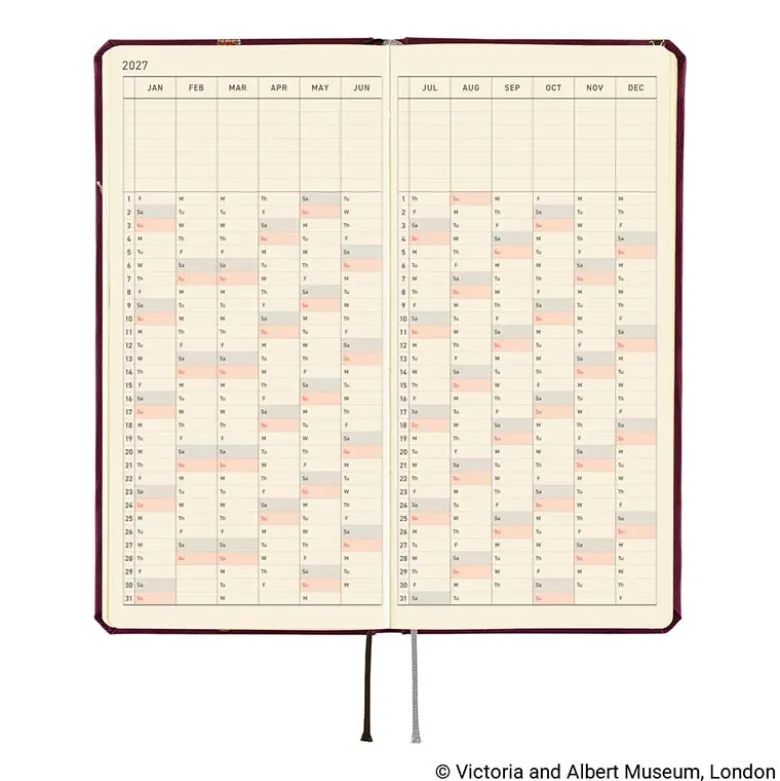 Hobonichi | Agenda Hobonichi Weeks V&A Series: Welcome to the V&A 2027