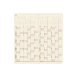 Hobonichi | Agenda Hobonichi Weeks Colors: Poppy Red 2027