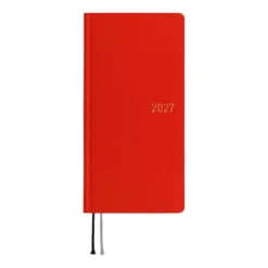Hobonichi | Agenda Hobonichi Weeks Colors: Poppy Red 2027