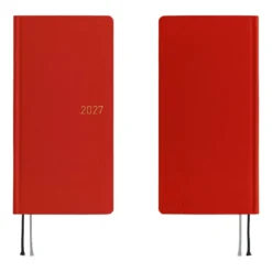 Hobonichi | Agenda Hobonichi Weeks Colors: Poppy Red 2027