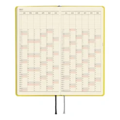 Hobonichi | Agenda Hobonichi Weeks Colors: Canaria Yellow 2027