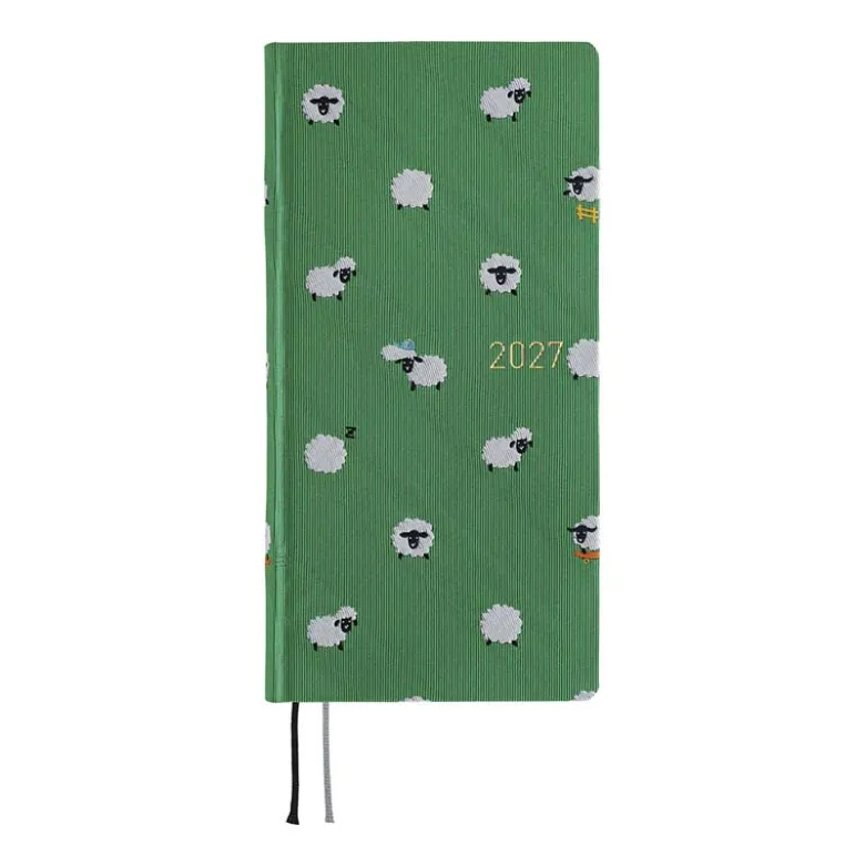 Hobonichi | Agenda Hobonichi Weeks MEGA Bow & Tie: Sheep Sheep Sheep 2027