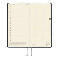 Hobonichi | Agenda Hobonichi Weeks MEGA Colors: Midnight Blue 2027