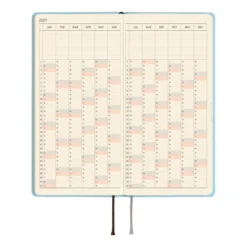 Hobonichi | Agenda Hobonichi Weeks MEGA Colors: Sea Glass 2027
