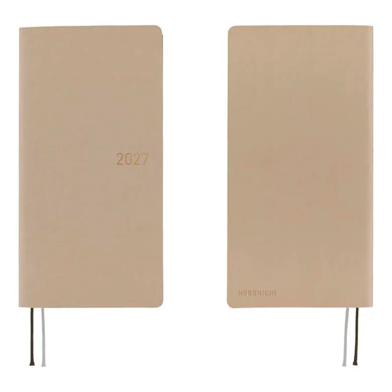 Hobonichi | Agenda Hobonichi Weeks Smooth: Cafe au Lait 2027