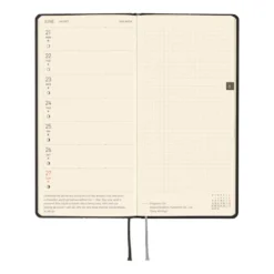 Hobonichi | Agenda Hobonichi Weeks Paper Series: Black Argyle 2027