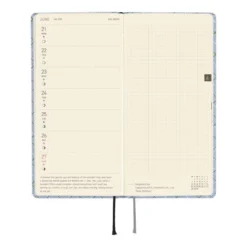 Hobonichi | Agenda Hobonichi Weeks Shirt Fabric: Graph Plaid 2027