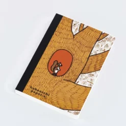 Hobonichi | Bloc De Notas Hobonichi Papers 100%ORANGE: Squirrel Appears