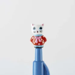 Hobonichi | Bolígrafo Yumi Kitagishi White Cat