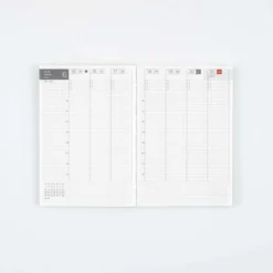 Hobonichi | Complemento Calendario Semanal Techo A6 2027