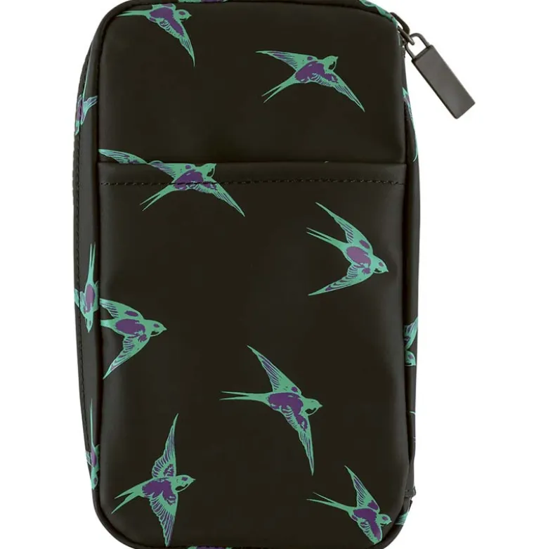 Hobonichi | Estuche Small Drawer Pouch Natal Design: Lucky Swallow