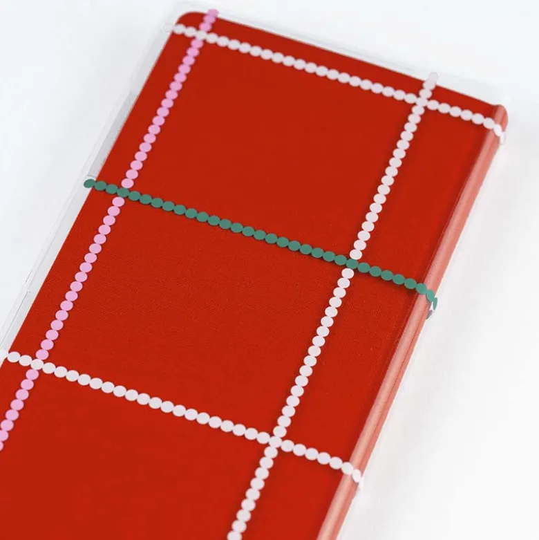 Hobonichi | Funda Cover on Cover Weeks Yoshie Watanabe (Dotted Plaid)