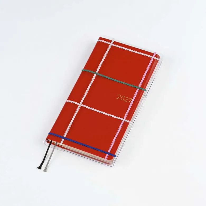 Hobonichi | Funda Cover on Cover Weeks Yoshie Watanabe (Dotted Plaid)