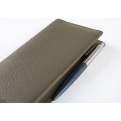 Hobonichi | Funda Hobonichi Weeks Leather: Taut (Gray & Light Blue)