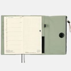 Hobonichi | Funda Hobonichi Weeks Tragen (Oakmoss)