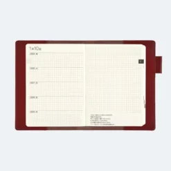 Hobonichi | Funda 5 Years A6 Leather Cover (Red)