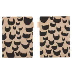 Hobonichi | Funda 5 Years A5 Mina Perhonen: Anone-Anone (Black)