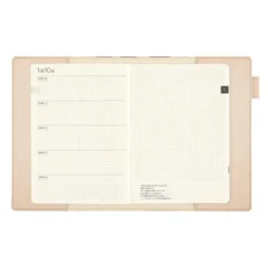 Hobonichi | Funda 5 Years A5 Mina Perhonen: Anone-Anone (Black)