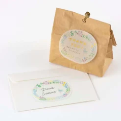 Hobonichi | Notas Adhesivas Transparentes Yuri Sanae (Forest Lake)