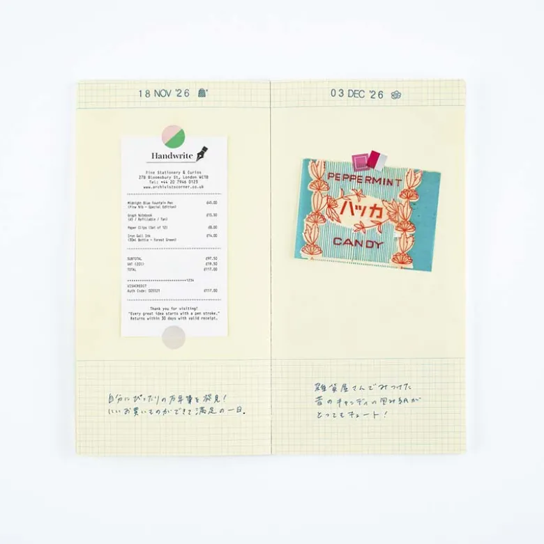 Hobonichi | Pegatinas Collage Deco Collect & Collage