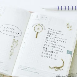 Hobonichi | Pegatinas Foil-Stamped Moomin: Adventure Log