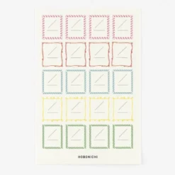 Hobonichi | Pegatinas Frame para Fechas