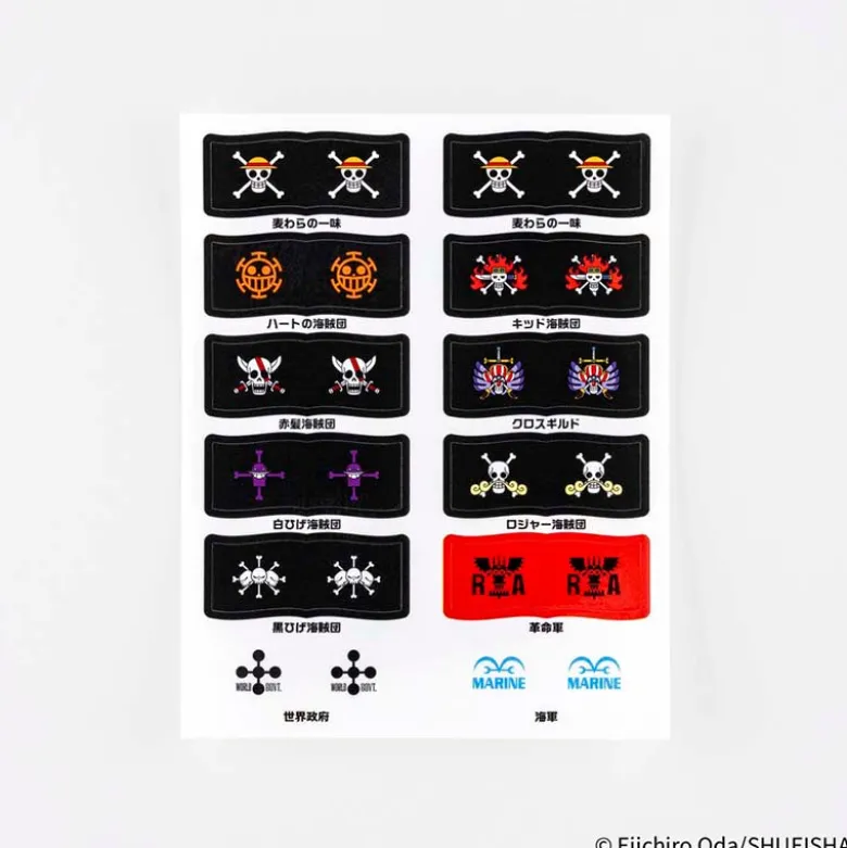 Hobonichi | Pegatinas Index ONE PIECE magazine: Pirate Flag
