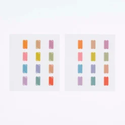 Hobonichi | Pegatinas Marcapáginas Index TSUKI no IRO