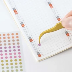 Hobonichi | Pegatinas TSUKI no IRO: Transparent Dot Stickers (3.5mm)