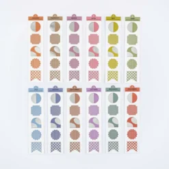 Hobonichi | Pegatinas TSUKI no IRO: Bookmark-Style
