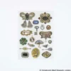 Hobonichi | Pegatinas V&A Series: Almost Actual-Size Jewellery