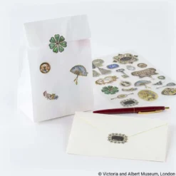 Hobonichi | Pegatinas V&A Series: Almost Actual-Size Jewellery