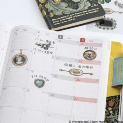 Hobonichi | Pegatinas V&A Series: Almost Actual-Size Jewellery