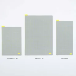 Hobonichi | Plantilla de Escritura Pencil Board Weeks Ice Gray x Yellow