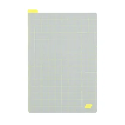 Hobonichi | Plantilla de Escritura Pencil Board A6 Ice Gray x Yellow