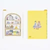 Hobonichi | Plantilla de Escritura Pencil Board A6 Iyo Okumi: Happy Tea Time - Teapot Shelf