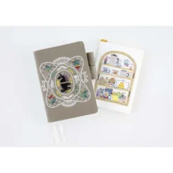 Hobonichi | Plantilla de Escritura Pencil Board A6 Iyo Okumi: Happy Tea Time - Teapot Shelf