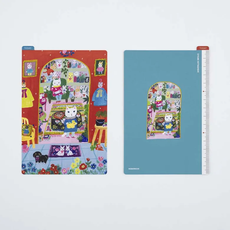 Hobonichi | Plantilla de Escritura Pencil Board A6 Yumi Kitagishi