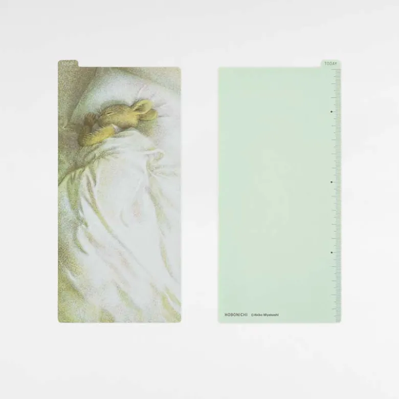 Hobonichi | Plantilla de Escritura Pencil Board Weeks Akiko Miyakoshi (Lazy Morning)