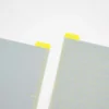 Hobonichi | Plantilla de Escritura Pencil Board A5 Ice Gray x Yellow