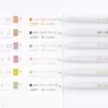 Hobonichi | Set de Bolígrafos con Funda TSUKI no IRO: Uniball One - Jan-June