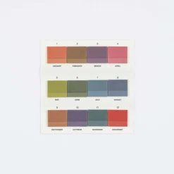 Hobonichi | Set de Notas Adhesivas Tiles TSUKI no IRO Translucent