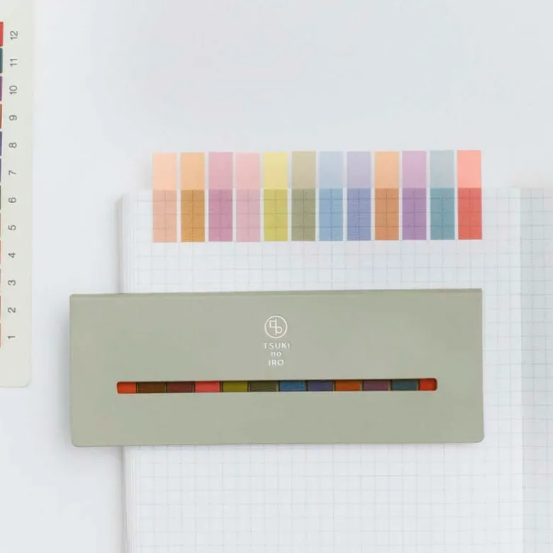 Hobonichi | Set de Notas Adhesivas TSUKI no IRO Translucent