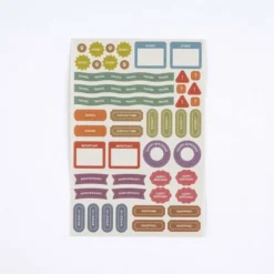 Hobonichi | Set de Pegatinas TSUKI no IRO Schedule